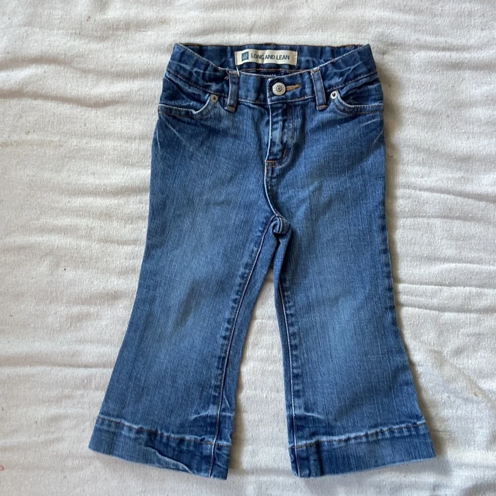 BABY GAP Jeans Pants Flares Long Lean Denim